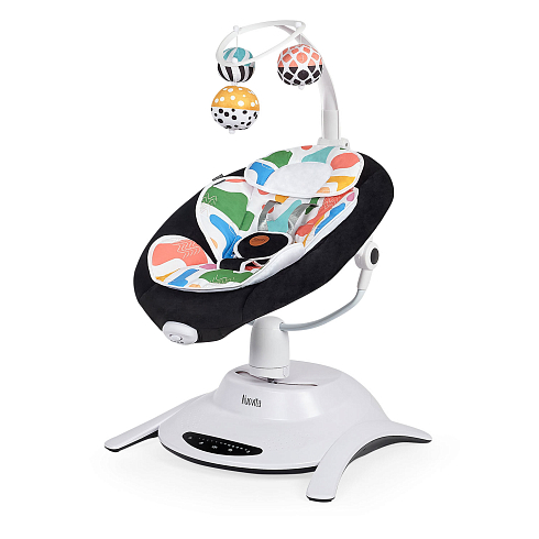 Шезлонг с электронной функцией качения Nuovita Degno Bianco