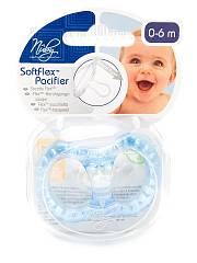 Соска- пустышка  силиконовая 0-6
