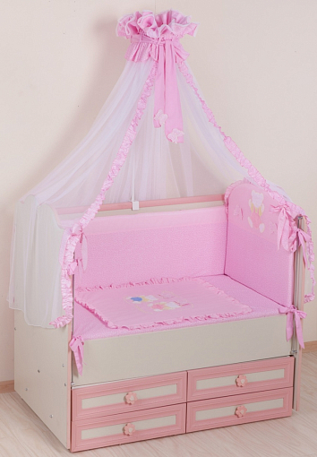 48.1 Комплект в кроватку 7 пр  Сдобина