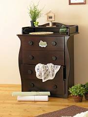 С 257 Комод с настилом, накладка №22 Мишка на облаке