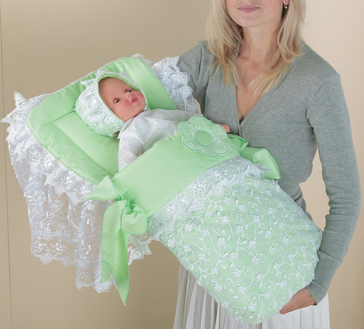 С 12  Конверт для новорожденного Сдобина