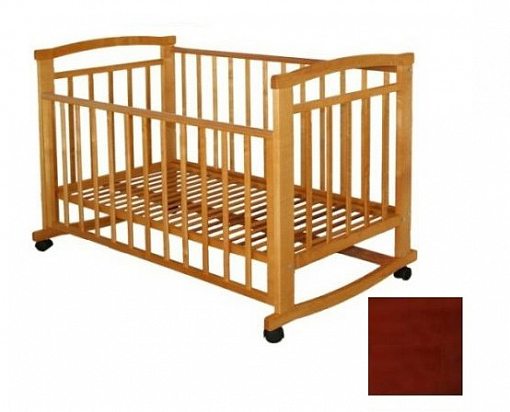 Детская кровать "Малютка  М5 " качалка / без ящика /