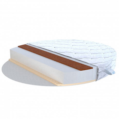 Детский овальный матрас Nuovita Peloso 125х65х12 см