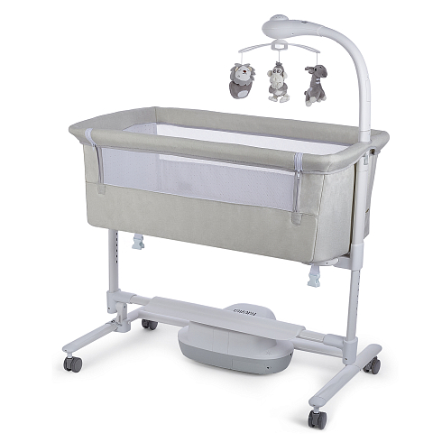 Детская приставная кроватка с электронной системой укачивания Nuovita Accanto Festa