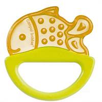 Погремушка с эластичным прорезывателем, 0+
