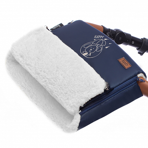 Муфта меховая для коляски Nuovita Islanda Bianco