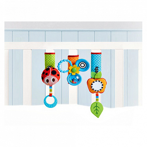 Подвесная игрушка "Летняя полянка" на липучке