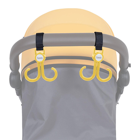 Двойной крючок для коляски Doppio gancio