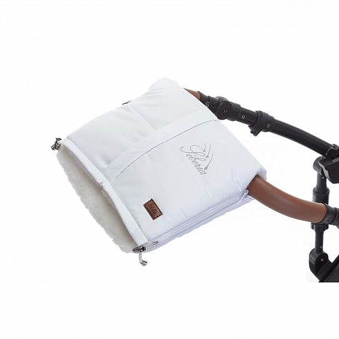 Муфта меховая для коляски Nuovita Siberia Bianco