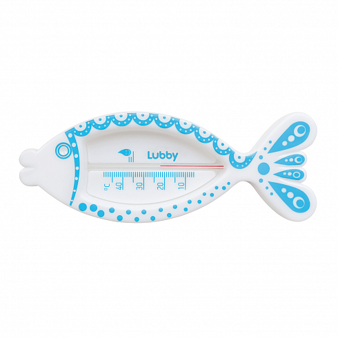 Термометр в ванную "Рыбка", от 0 мес., безопасный пластик